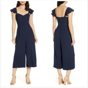 ELIZA J CROPPED JUMPSUIT
